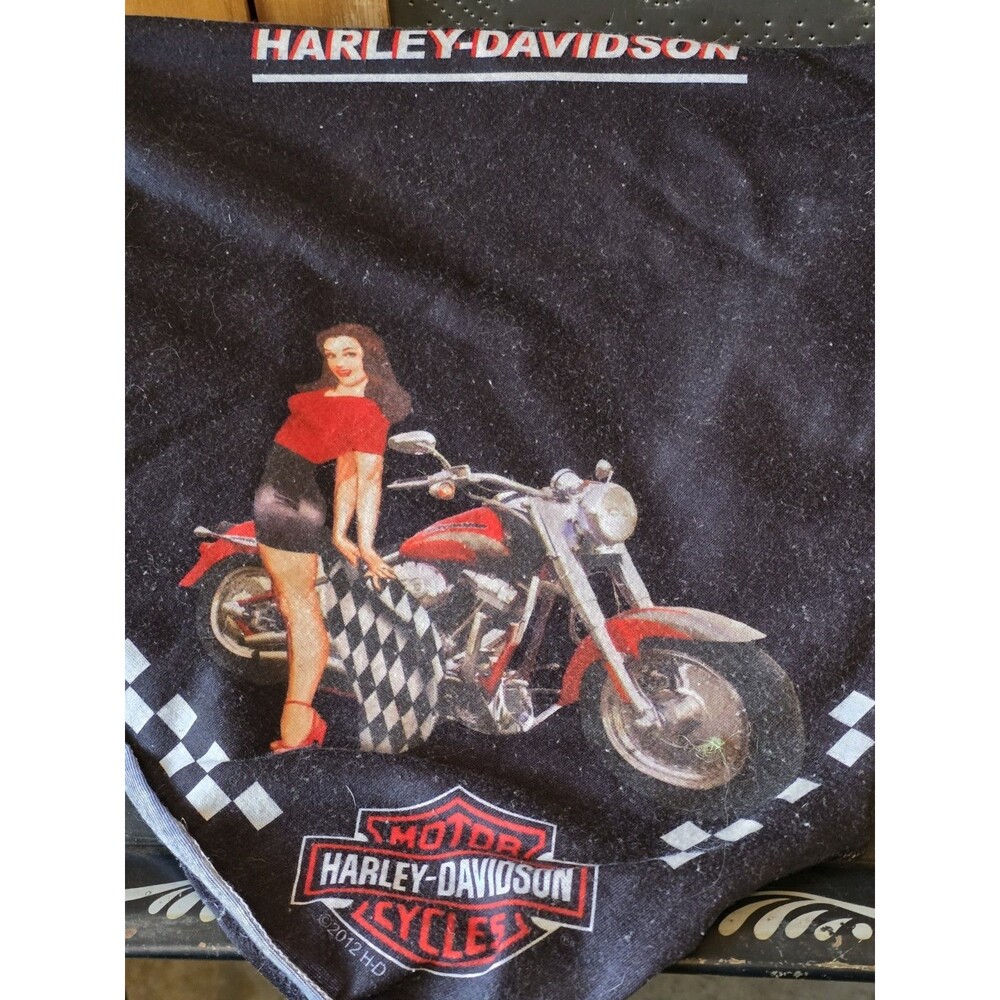 vintage harley davidson hankerchief